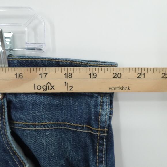 Wrangler Jeans Men 40x432 Blue Denim Straight Western Ranch Cowboy Casual Work - Picture 3 of 13